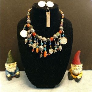 Native American-style Handcrafted Necklace Set